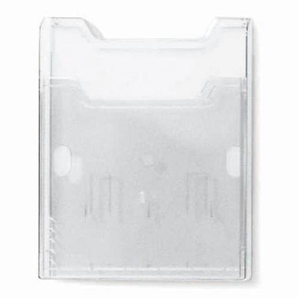 Nástěnný držák na prospekty A4, 1 přihrádka