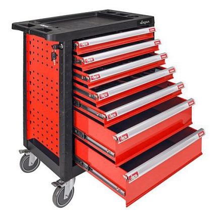 Montážní vozík s nářadím, 262 ks, 98 x 78 x 46 cm