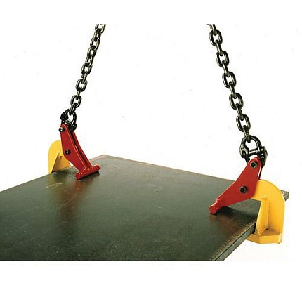 Svěrka na zvedání desek Tractel, síla 1 000 kg, rozevření 0 - 60 mm