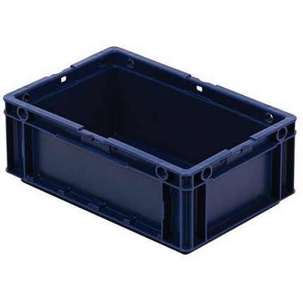 Stohovatelná plastová přepravka PP Manutan Expert, 4 l