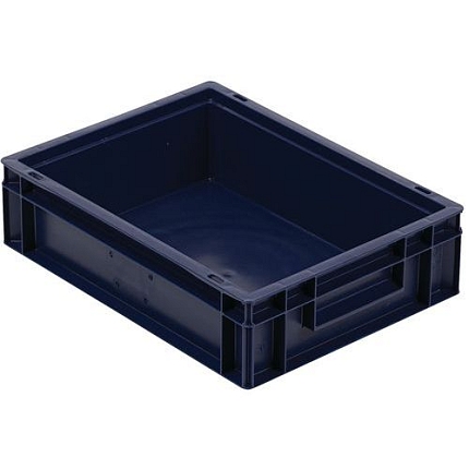 Stohovatelná plastová přepravka PP Manutan Expert, 10 l