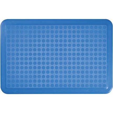 Protiúnavová gastro rohož Sani-Flex™, modrá, 61 x 91 cm