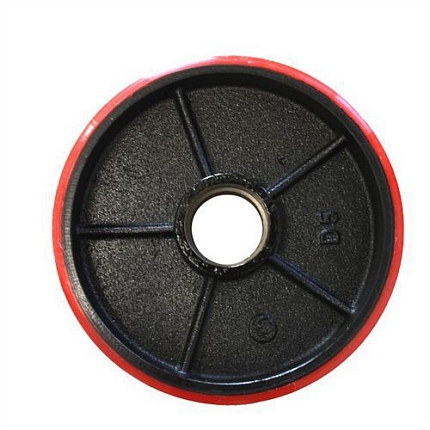 Polyuretanové pojezdové kolo, průměr 180 mm, kuličkové ložisko