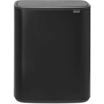 Odpadkový koš Touch BO 2 x 30 l matný černý