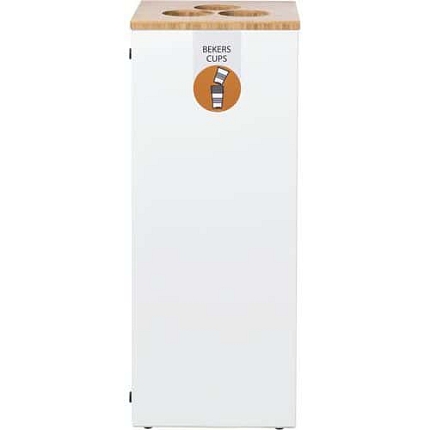 Sběrná stanice na pohárky Lune Paxa Large 65 l bílá