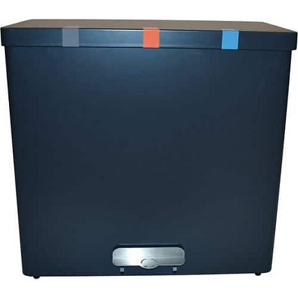 Odpadkový koš s nožním pedálem RecycloKick 3 - 3 x 34 l