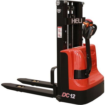 Vysokozdvižný vozík HELI CDD1220J s elektrickým pojezdem a zdvihem, do 1 200 kg, výška zdvihu 2 000 mm