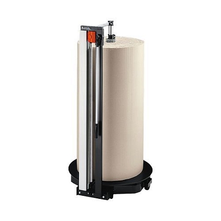 Mobilní odvíječ papíru, vertikální, průměr role 80 cm, šíře role 125 cm