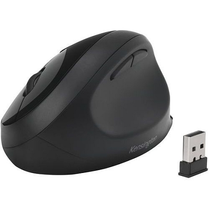 Ergonomická vertikální myš ProFit, bezdrátová, černá