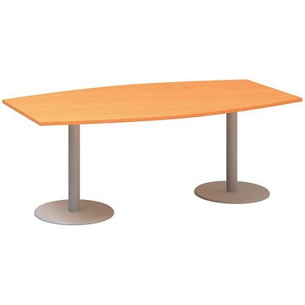 Konferenční stůl Alfa 400, 200 x 110 x 74,2 cm, dezén buk Bavaria