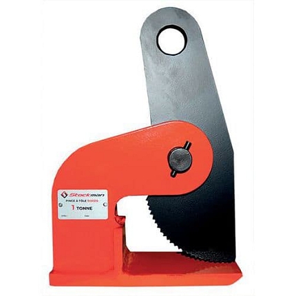 Svěrka pro zvedání ocelových plechů Stockman, síla 3 000 kg, rozevření 0 - 60 mm