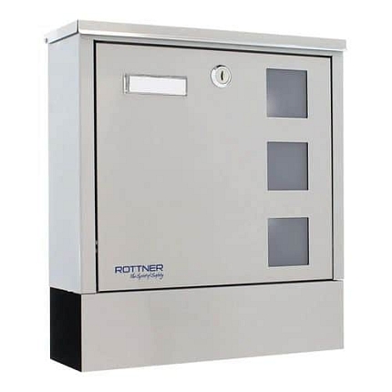 Poštovní schránka Rottner Lago, nerez