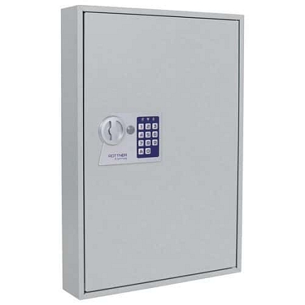 Skříňka na klíče Rottner s elektronickým zámkem, 100 háčků