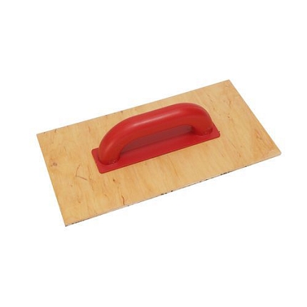 Hladítko brusné na překližce, s papírem, 400 x 200 mm, zrnitost 16