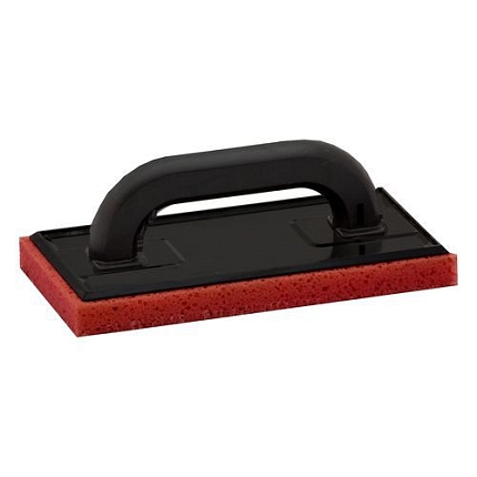 TOPTRADE hladítko ABS, odlehčené platko, houba mořská, řezaná, 250 x 130 x 20 mm
