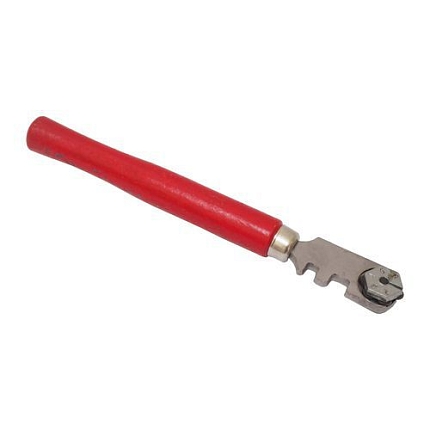 TOPTRADE řezačka skla, s výměnným kolečkem