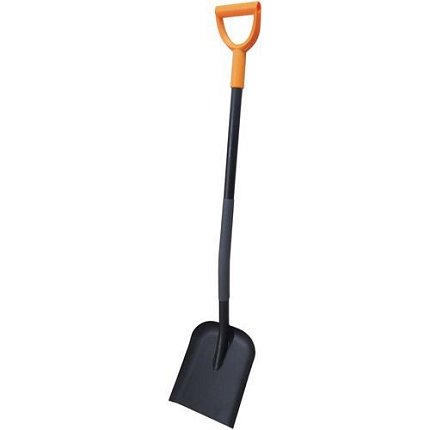 TOPTRADE lopata tvarovaná, kovová násada, svařovaná, tvarovaný profil, délka 1200mm, Profi