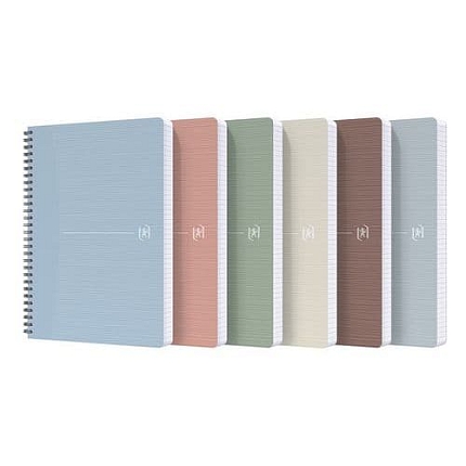 My Recup recyklovaný zápisník s drátěnou vazbou,148x210, 180 stran, čtverečky