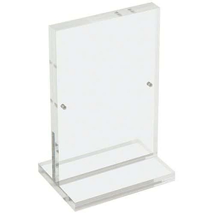 Magnetický stojánek na letáky Manutan Expert, typ T na výšku, A6