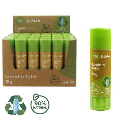 Lepidlo ECO LUMA, tuhé, 15g, 24 ks