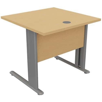 Kancelářský stůl Manutan Expert, 72 x 80 x 80 cm, buk