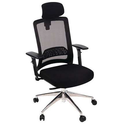 Kancelářská židle Julia, černá/černá - Manutan Expert