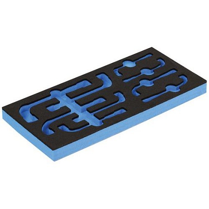 Pěnová výplň pro zahnuté nástrčné klíče Manutan Expert, 9 ks