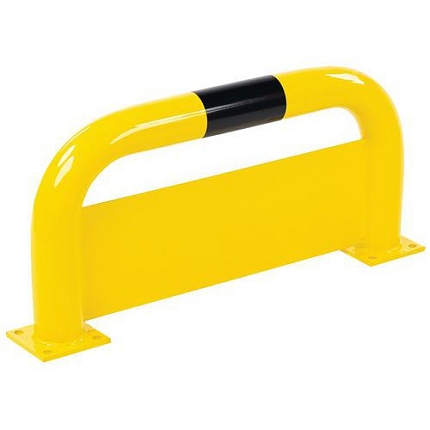 Kovová zábrana s deskou Manutan Expert, nízká, délka 75 cm