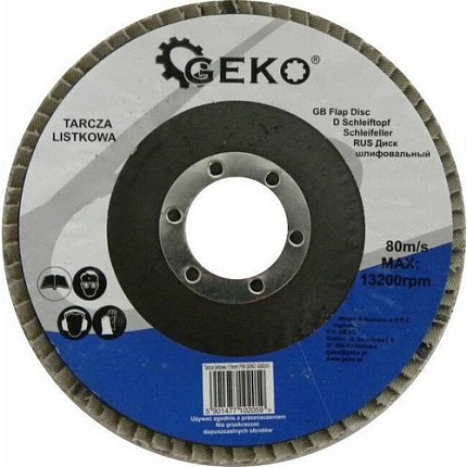 Lamelový kotouč, 115mm, P100 GEKO