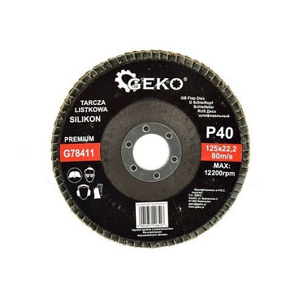 Lamelový kotouč, 125mm, P40 GEKO