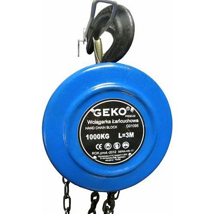 Kladkostroj řetězový 1000kg GEKO