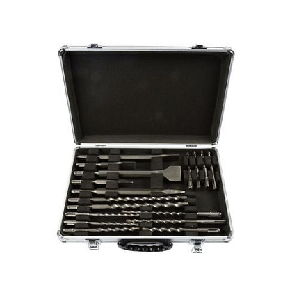 Sada vrtáků a sekáčů SDS PLUS 17ks GEKO