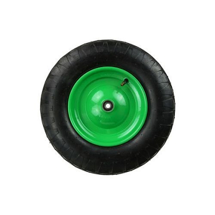 Gumové kolo do vozíku, 390x85mm, průměr středu 220mm GEKO