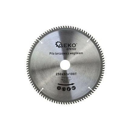 Kotouč řezný na hliník, 250x32mm 100T GEKO