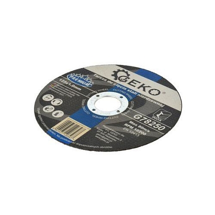 Řezný kotouč z nerezové oceli 125x1.0 GEKO