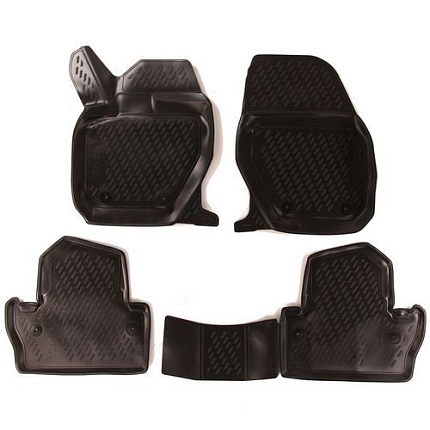 3D Gumové koberce Volvo S60, 2013-  SIXTOL