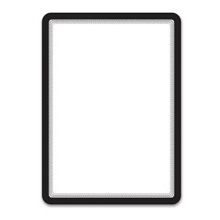 Informační kapsa Varna A4, magnetická, černá