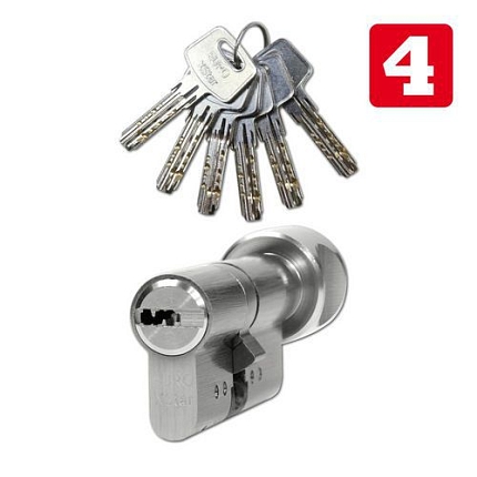 Bezpečnostní vložka EuroXStar s kouli, 30/35 mm, nikl