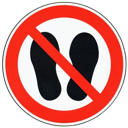 Zákazové značení Manutan Expert - Zákaz vstupu, hliník, 120 mm