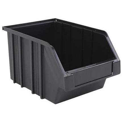 Plastový box černý, 3 l
