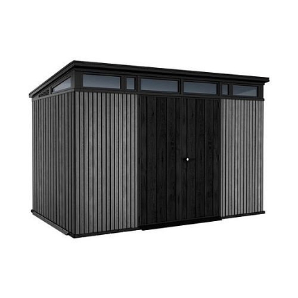 Zahradní domek Vertical 11 x 7, šedý