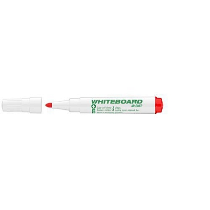 Popisovač na bílé tabule, červený