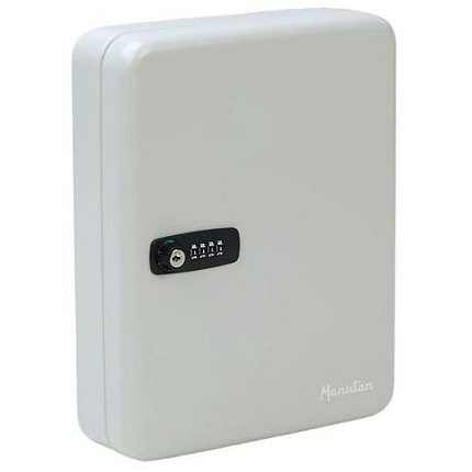 Skříňka na klíče s kódovým zámkem Manutan Expert, 60 háčků