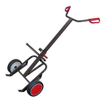 Rudl RU202 na sudy, do 250 kg, s plnými koly, šedý