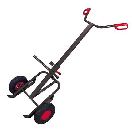 Rudl RU202 na sudy, do 250 kg, s nafukovacími koly, šedý