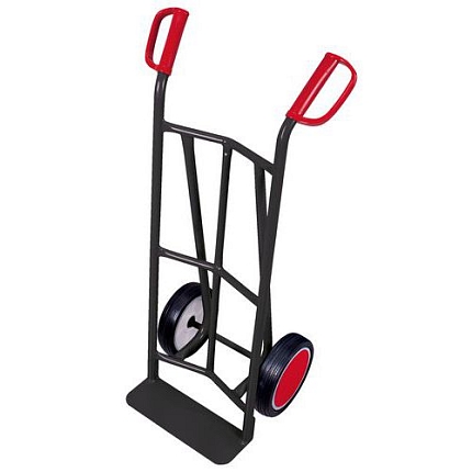 Rudl RU226, do 200 kg, 55 x 43 x 110 cm, pryžová kola, šedý