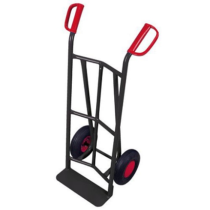 Rudl RU226, do 200 kg, 55 x 43 x 110 cm, nafukovací kola, šedý