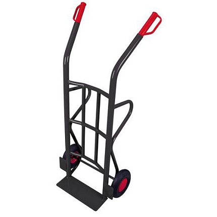 Rudl RU233, do 250 kg, 70,5 x 57,5 x 145,5 cm, nafukovací kola, šedý