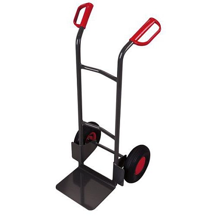 Rudl RU237, do 200 kg, 57 x 53 x 110,5 cm, s nafukovacími koly, šedý