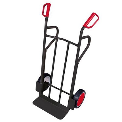 Rudl RU244, do 250 kg, 69 x 55 x 120 cm, s plnými koly, šedý